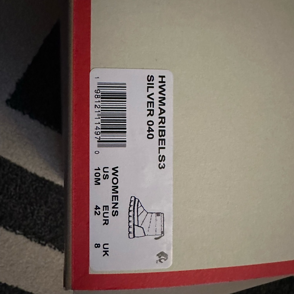 Hunter Silver Puffer Boots